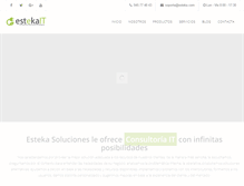 Tablet Screenshot of esteka.com