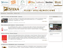 Tablet Screenshot of kluby.esteka.pl